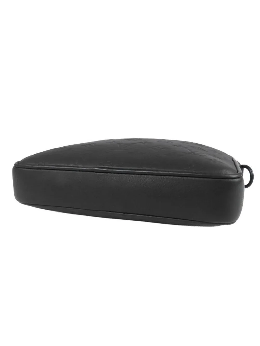 Louis Vuitton Trio Messenger Noir Black Monogram Shadow Shoulder Bag